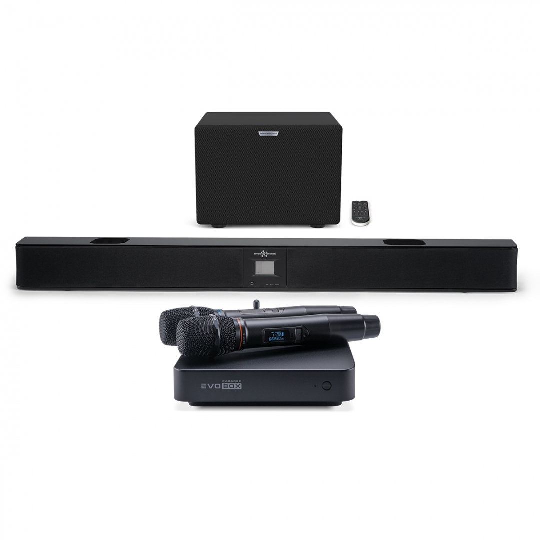 караоке-комплект EVOBOX Plus + EvoSound Bar (саундбар с караоке) в Петропавловск-Камчатском