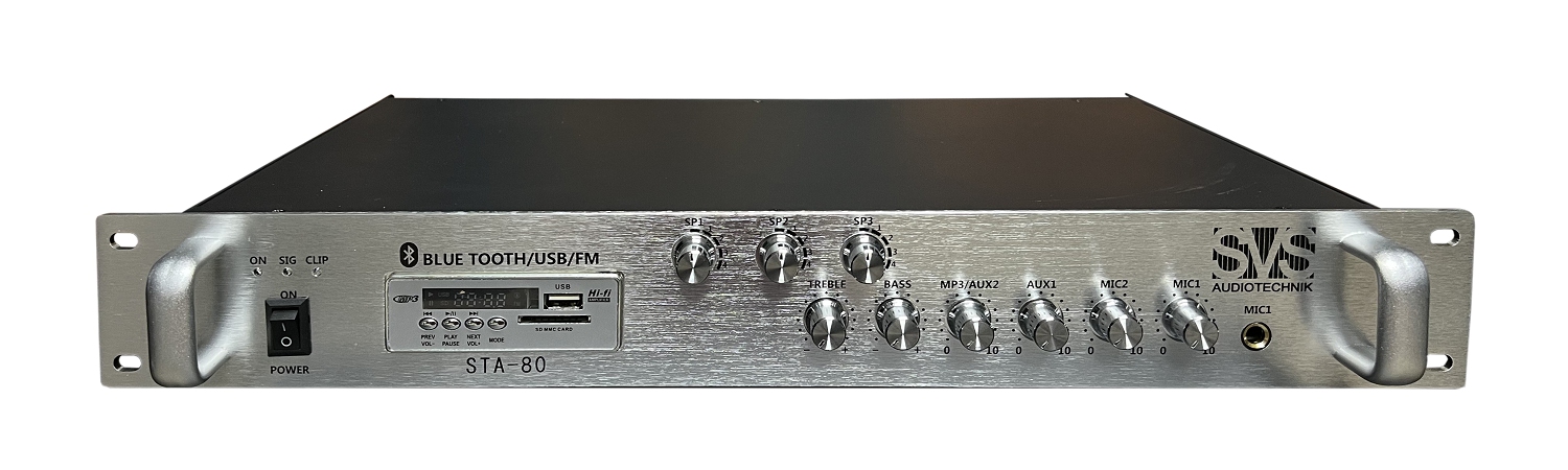 SVS Audiotechnik STA-80 Микшер-усилитель для систем Public Address в Петропавловск-Камчатском