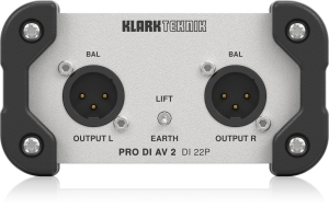 Klark Teknik DI 22P пассивный стерео директ-бокс в Петропавловск-Камчатском