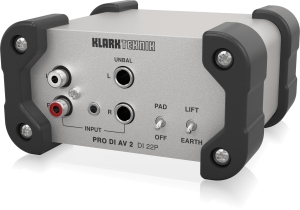 Klark Teknik DI 22P пассивный стерео директ-бокс в Петропавловск-Камчатском
