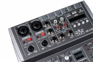 SVS Audiotechnik mixers AM-4 DSP Аналоговый микшерный пульт, 4-канала в Петропавловск-Камчатском
